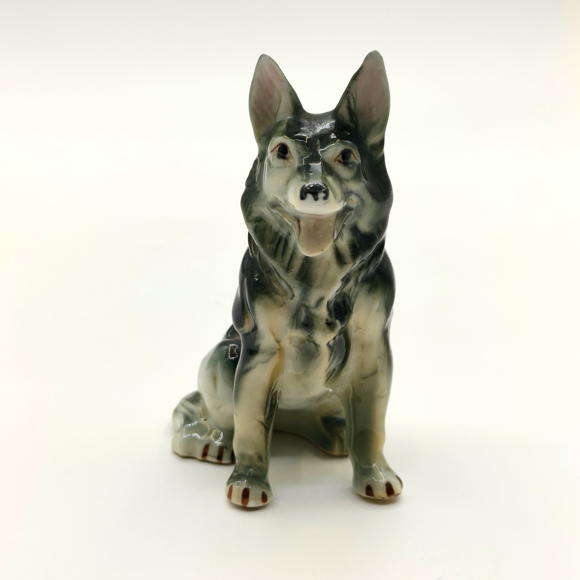 Статуэтка "Овчарка", фарфор, роспись, Западная Европа, 1980-2000 гг.
