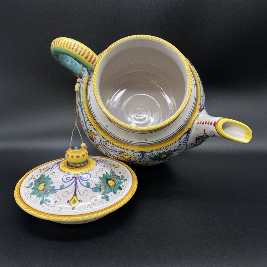 Чайник заварочный, украшенный мифологическими образами, Grazia Deruta