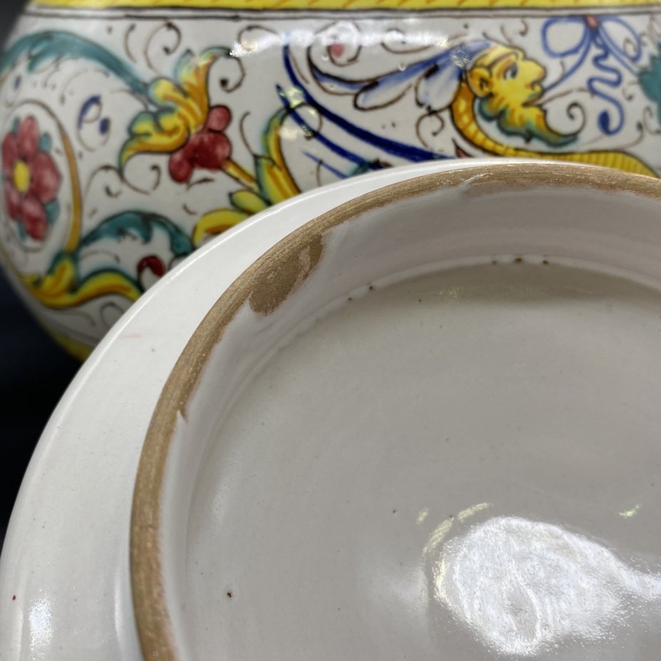 Чайник заварочный, украшенный мифологическими образами, Grazia Deruta