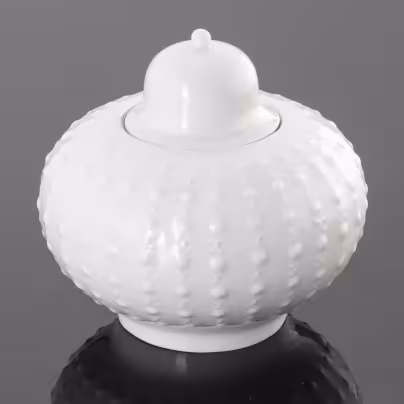 Декоративная ваза с крышкой из туалетного набора, Meissen (Мейсенский фарфор)
