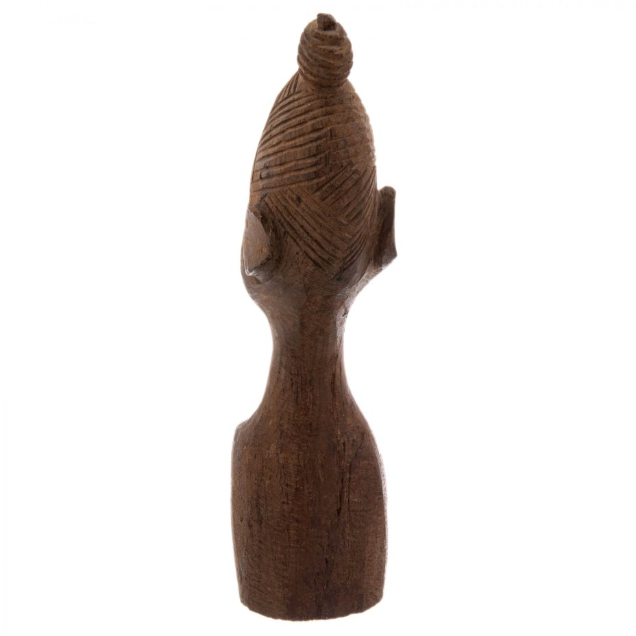Статуэтка "Женский бюст", дерево, резьба, Африка, 1980-2000 гг.