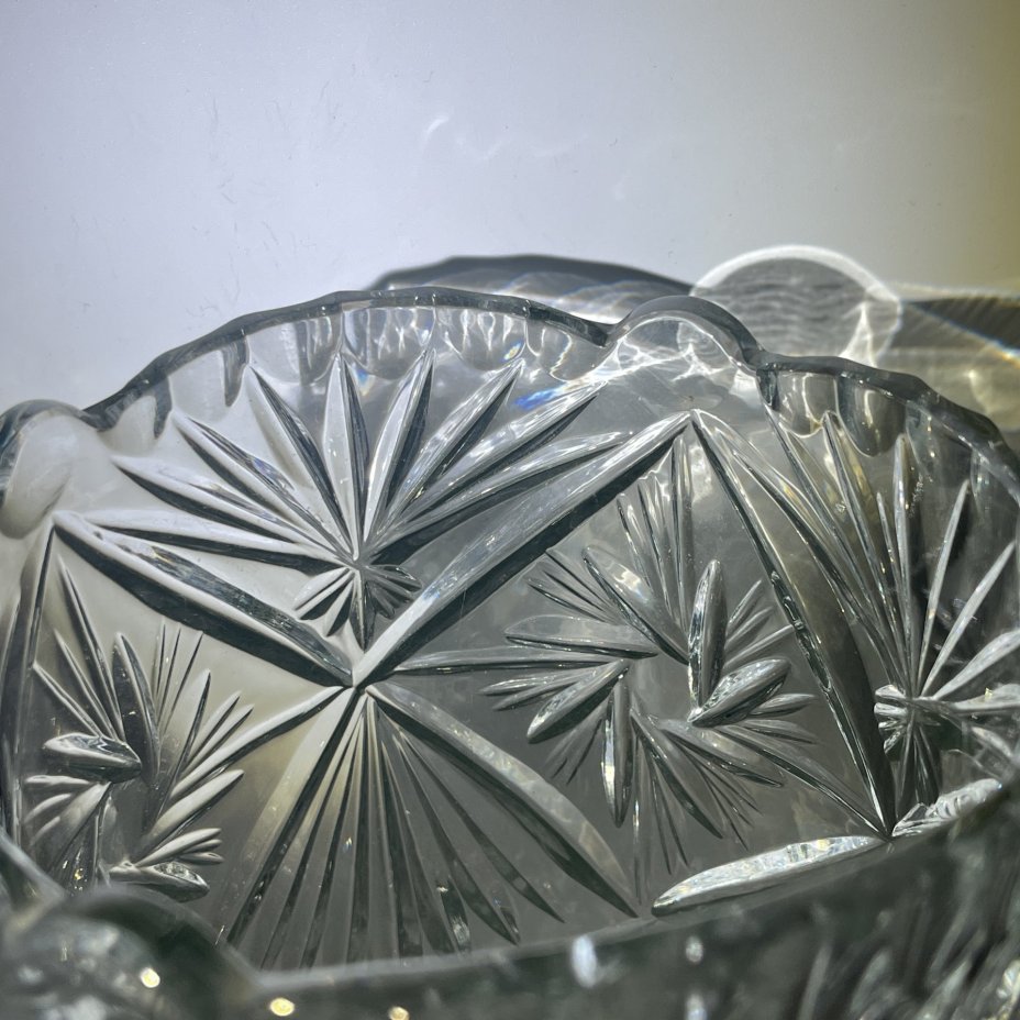 Ваза для букета с геометрическим декором