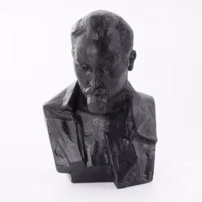 Бюст Феликса Эдмундовича Дзержинского, скульптор Стемпковский Аполлинарий Адольфович