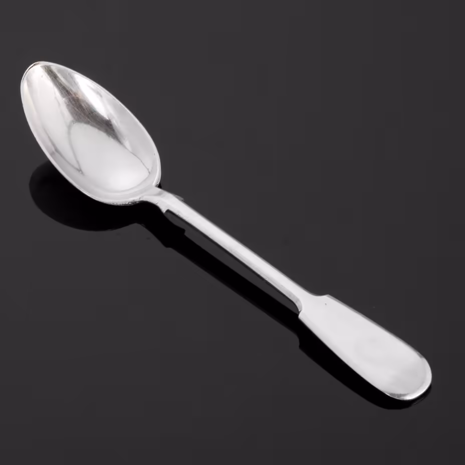 Ложка чайная лаконичной формы, Мастерская Никиты Михайлова