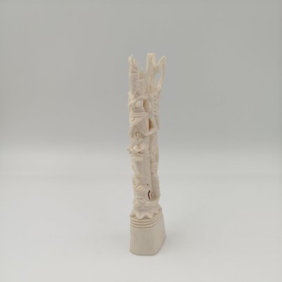 Статуэтка "Божество индонезийского пантеона", кость, резьба, Индонезия, 1980-2000 гг.