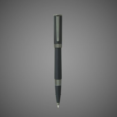 Ручка-роллер Aurora TU Resin Black , в подарочной коробке, Драгметаллы: рутений, смола