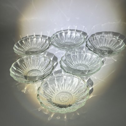 Набор из 6 розеток для подачи варенья