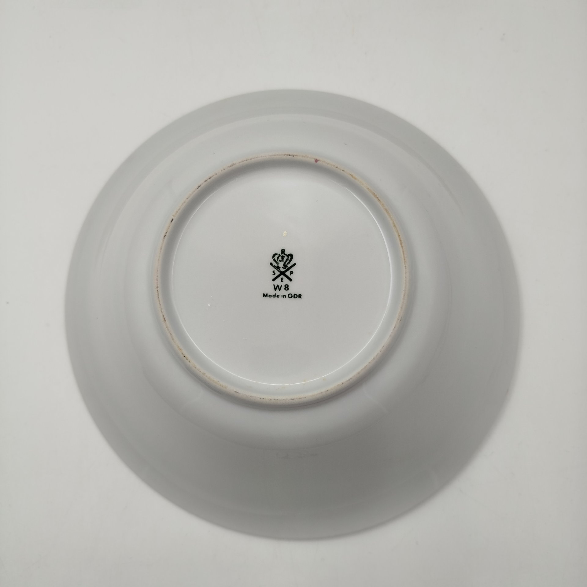 Салатник "Мадонна", фарфор, деколь, люстр, золочение, Spezial Eisenberg Porzellan (SEP), ГДР, 1970-1990 гг.