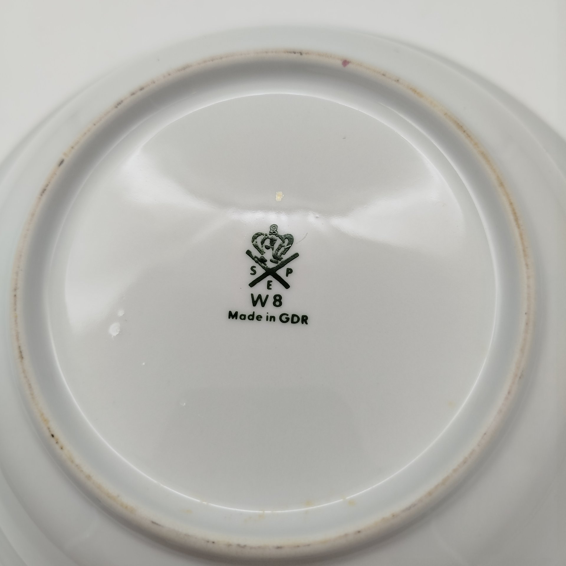 Салатник "Мадонна", фарфор, деколь, люстр, золочение, Spezial Eisenberg Porzellan (SEP), ГДР, 1970-1990 гг.