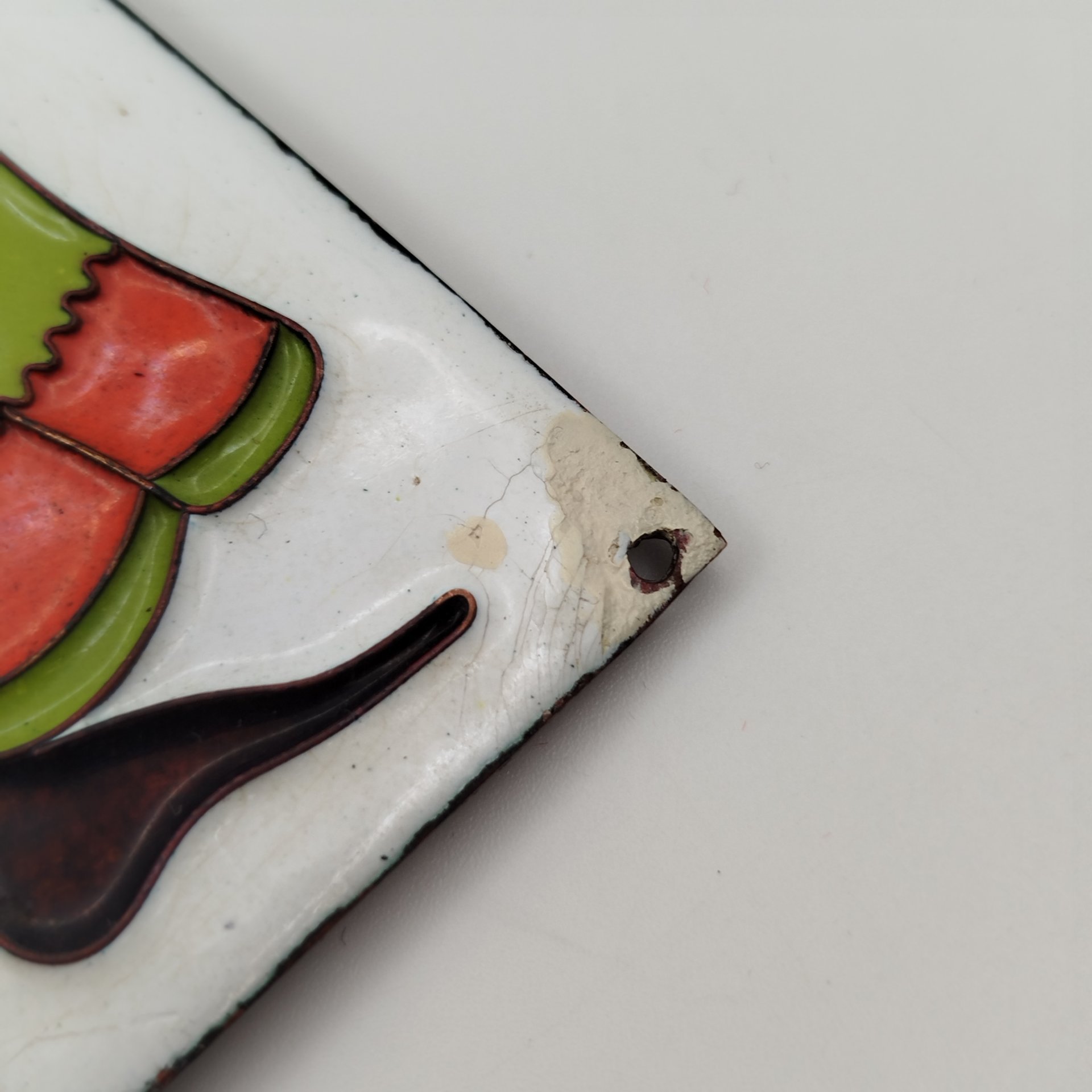 Панно настенное "Русские костюмы", металл, эмали, Русский сувенир, СССР, 1970-1990 гг.