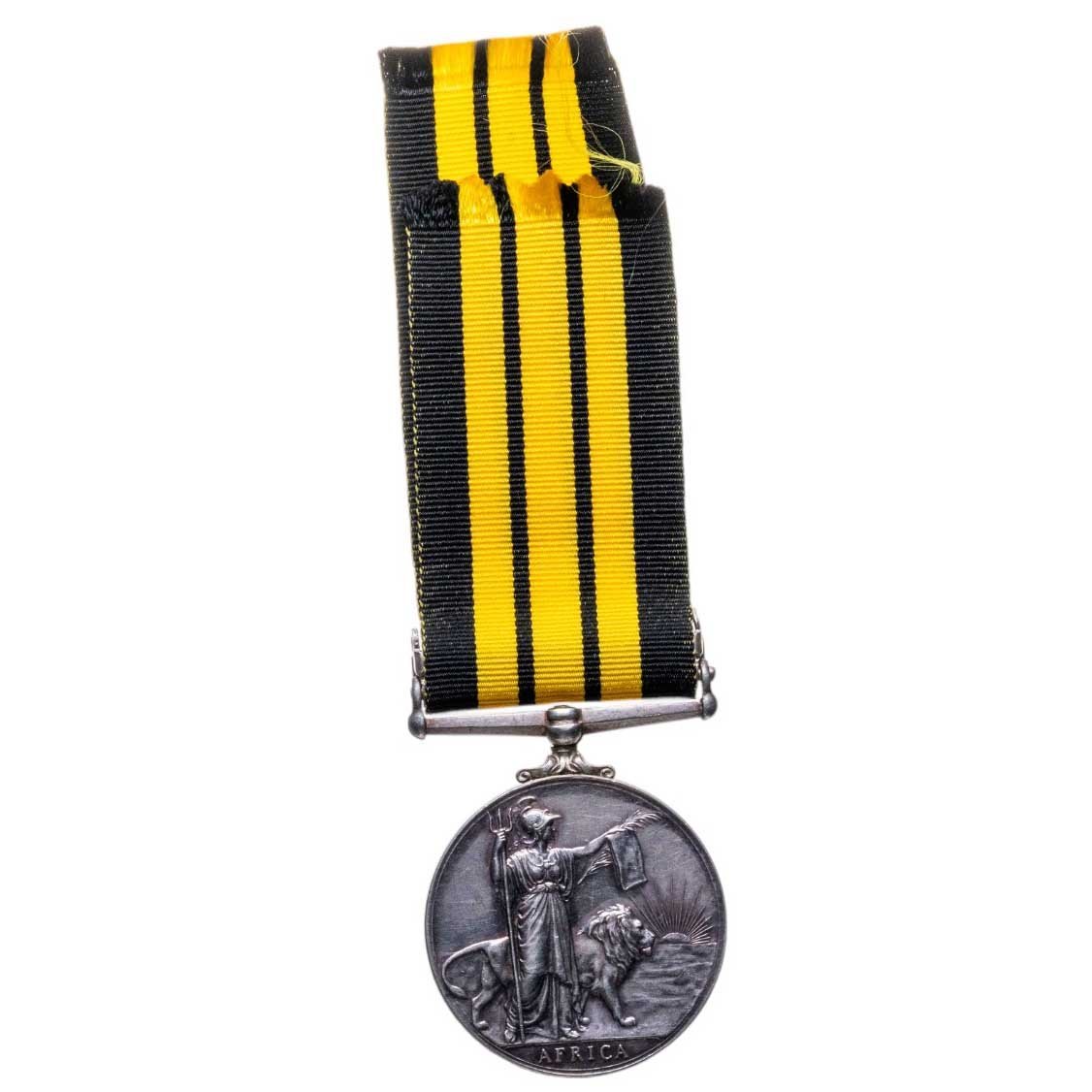 Медаль "За службу в Африке" (Africa General Service Medal) с планкой "Кения" (восстание Мау-Мау), Великобритания, 1950-е гг.