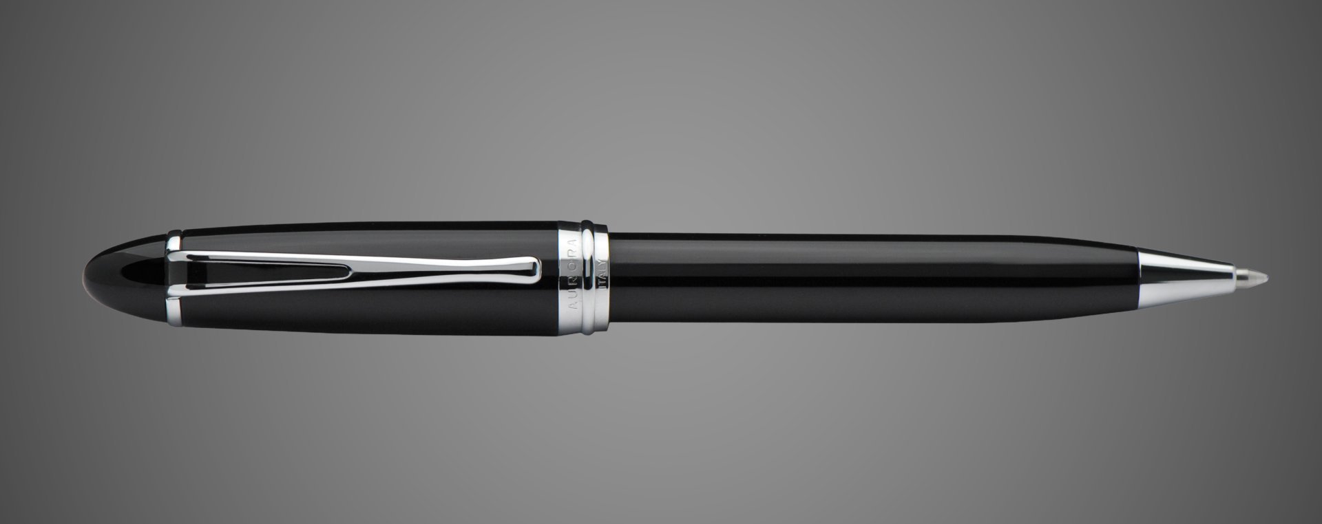 Шариковая ручка Aurora Ipsilon Deluxe CT, в подарочной коробке, Лаки и смолы: лак, родий, смола, хром
