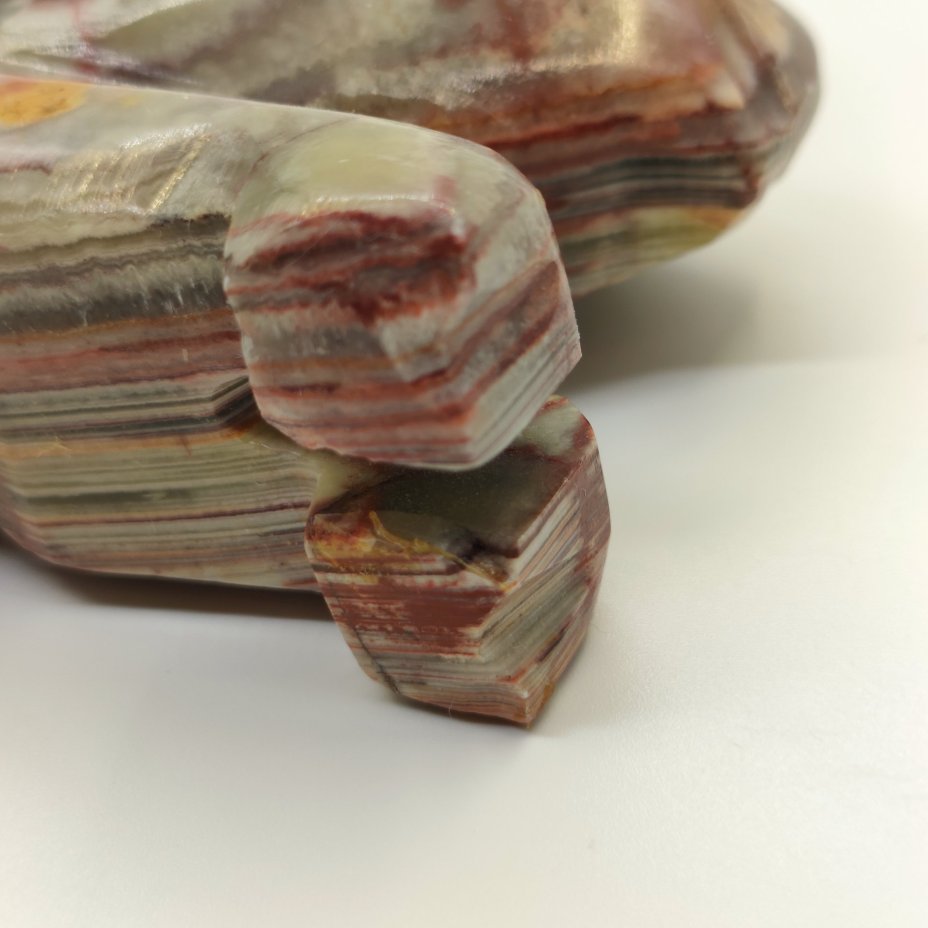 Статуэтка "Заяц", оникс, резьба, шлифовка