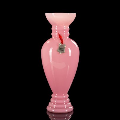 Ваза интерьерная высокая Empoli  Art Glass Opaline
