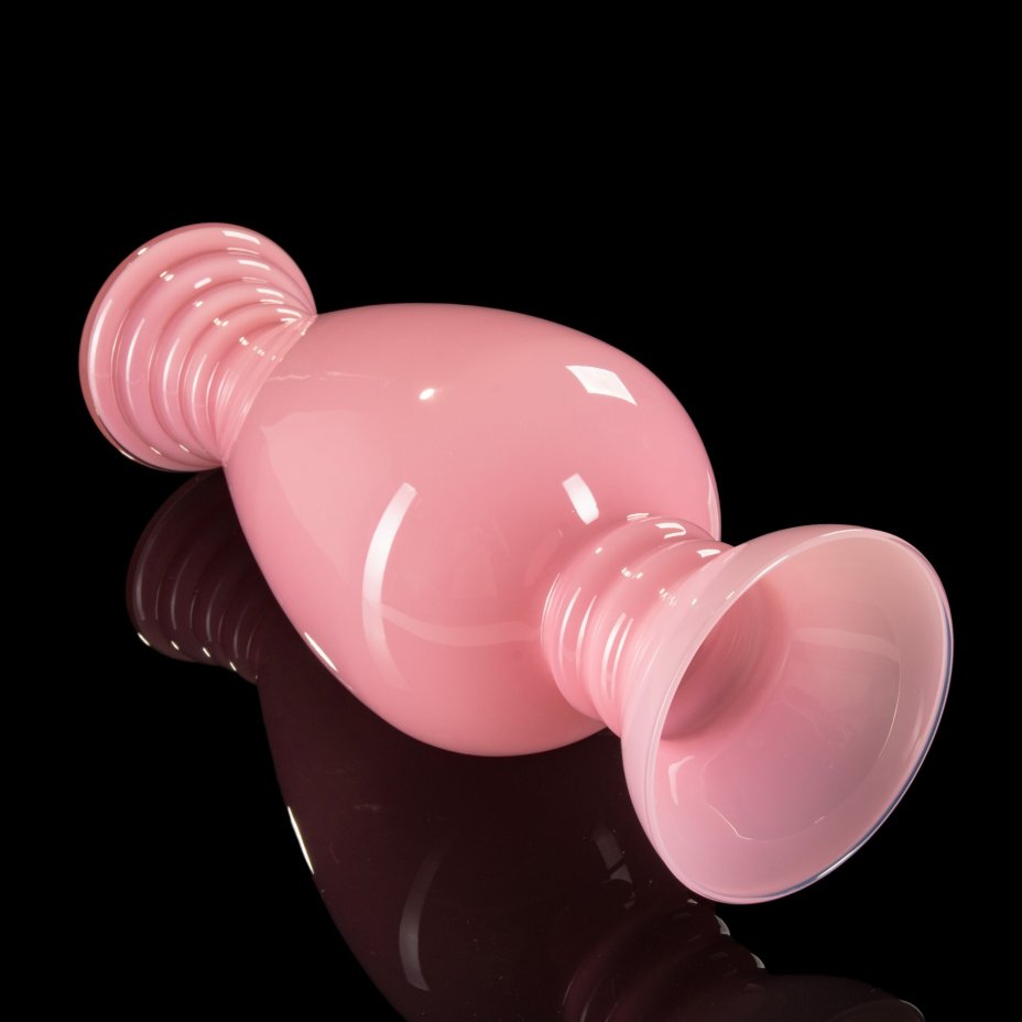 Ваза интерьерная высокая Empoli  Art Glass Opaline