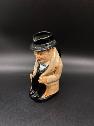 Кувшин миниатюрный (молочник) Уинстон Черчилль (Winston Churchill), Royal Doulton