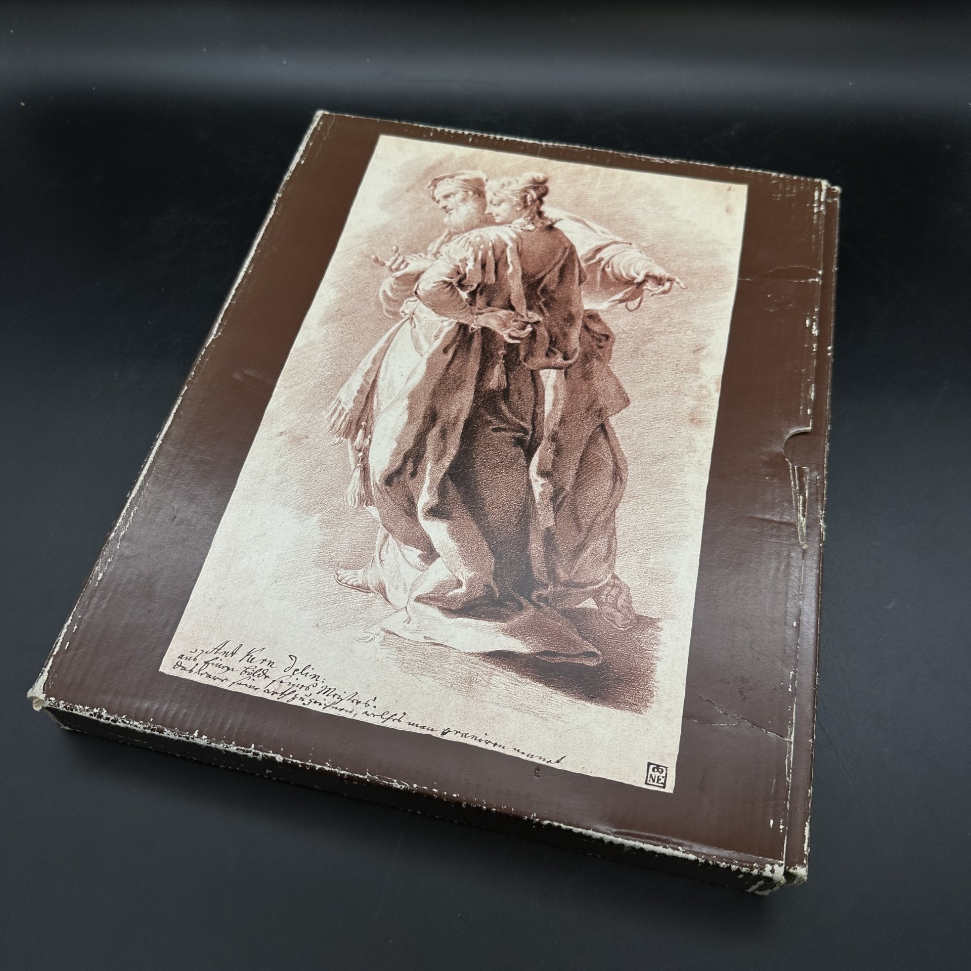 Альбом  "XVIII век. Век немецкого и австрийского изобразительного искусства" (на венгерском)