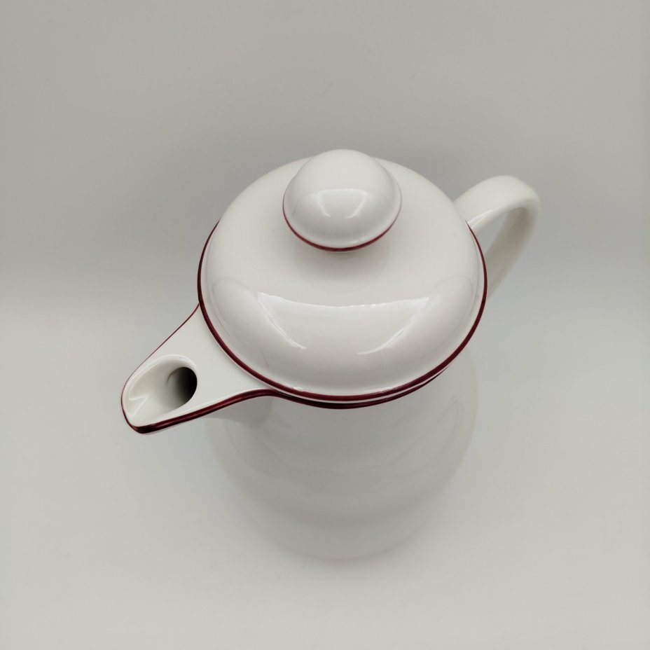 Кофейник с минималистичным декором, фарфор, Villeroy & Boch, Villeroy & Boch