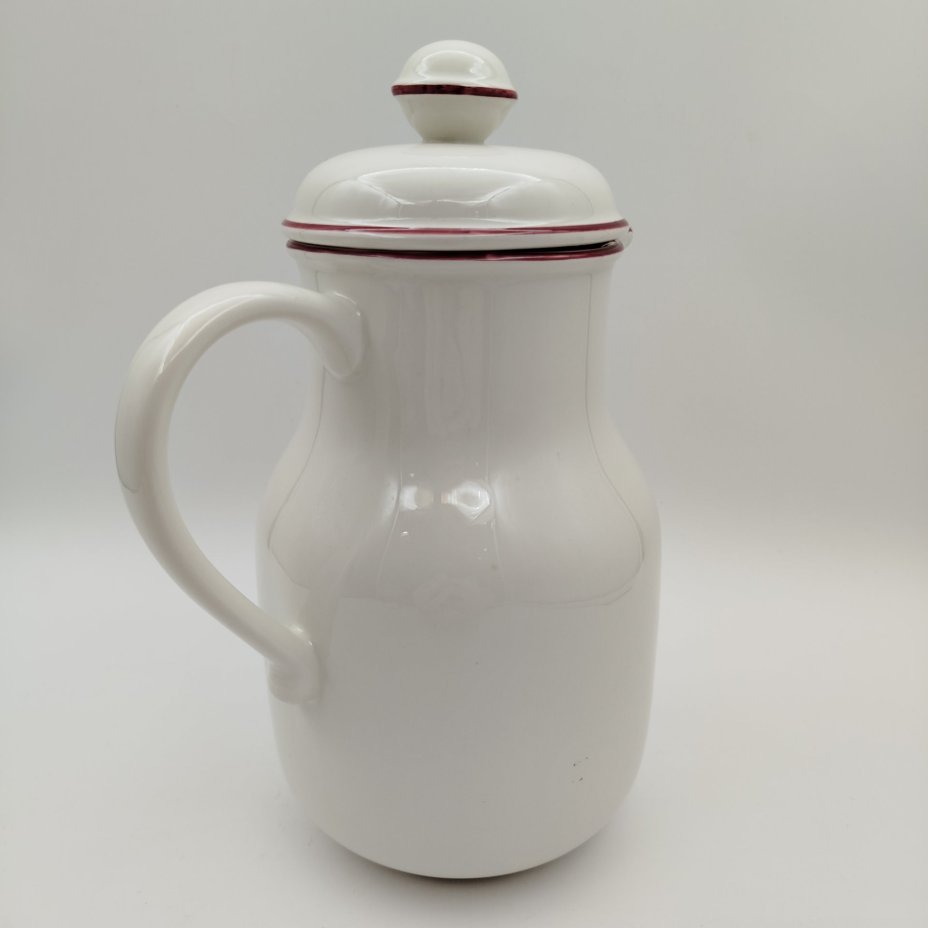 Кофейник с минималистичным декором, фарфор, Villeroy & Boch, Villeroy & Boch