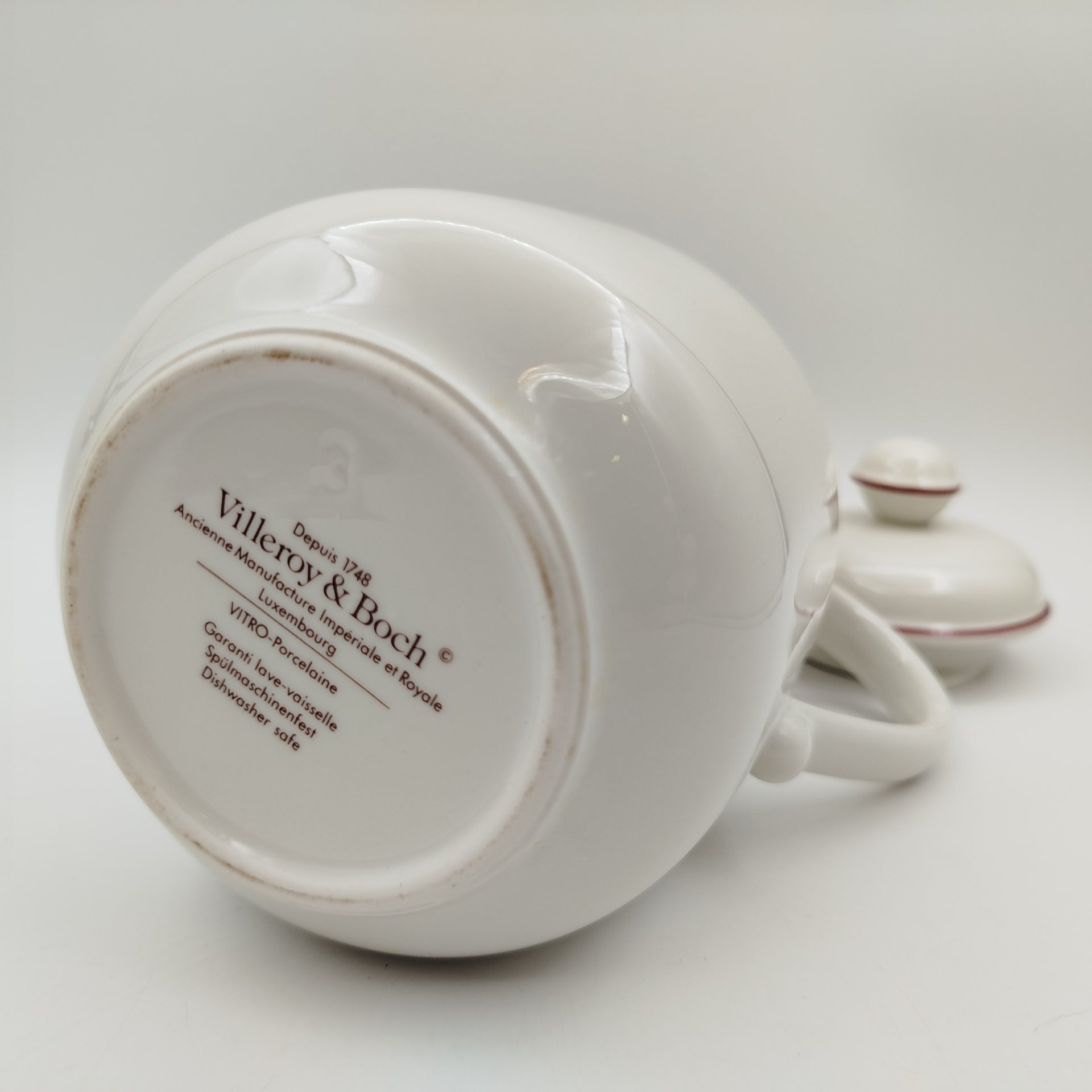 Кофейник с минималистичным декором, фарфор, Villeroy & Boch, Villeroy & Boch
