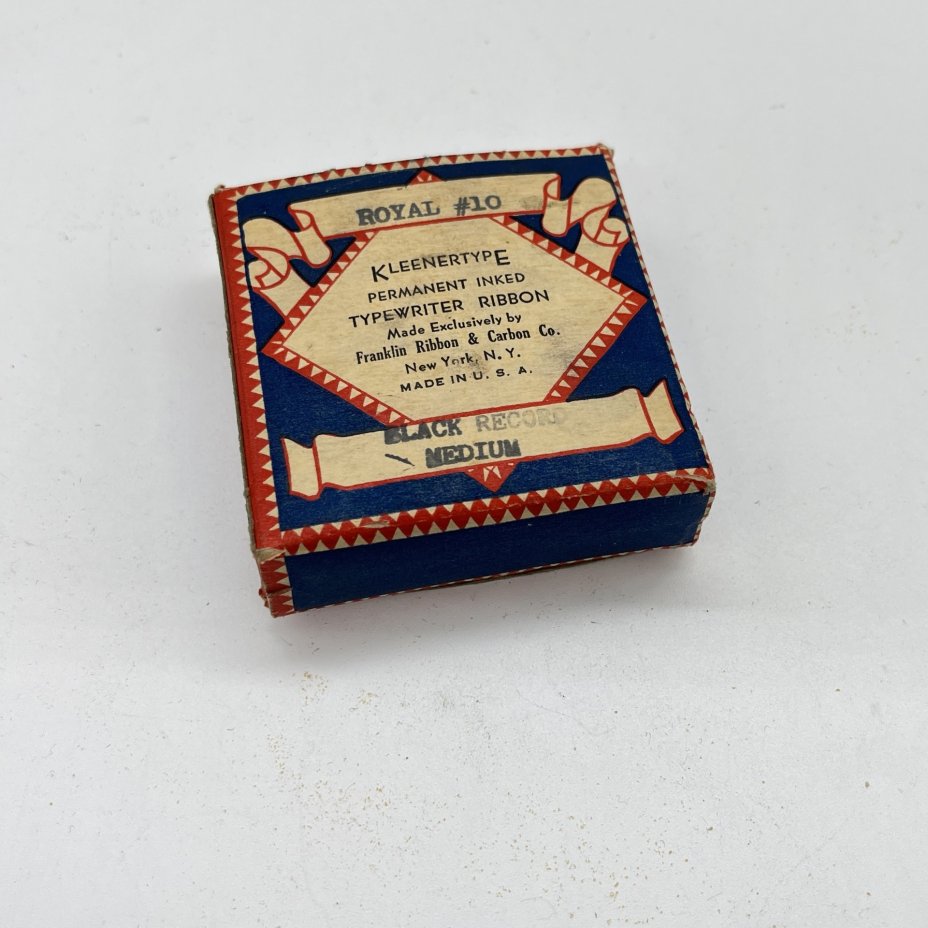 Лента для печатной машинки Franklin Ribbon & Carbon Co. в оригинальной упаковке