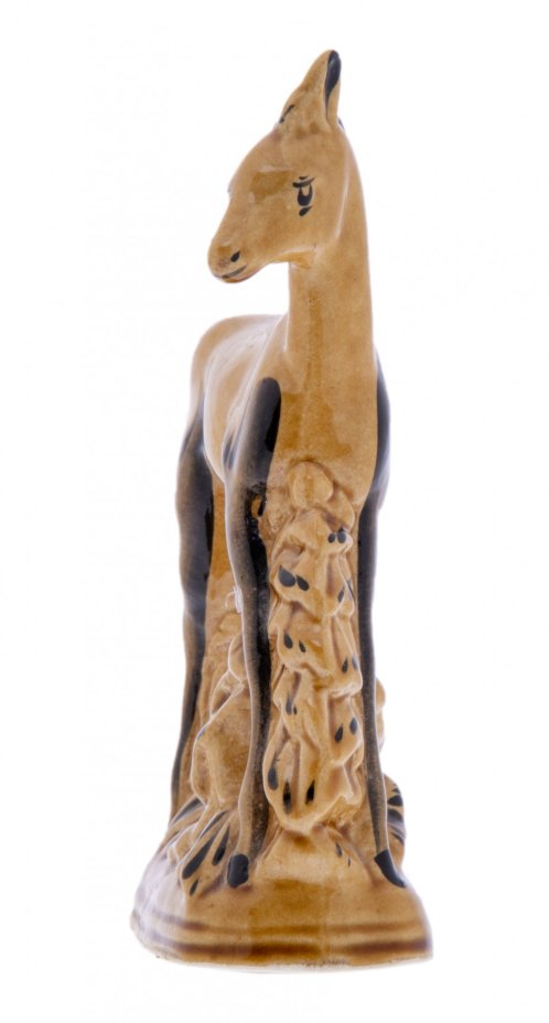 Статуэтка "Жеребенок", фаянс, глазурь, роспись, СССР, 1970-1990 гг.