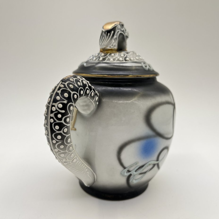 Чайник заварочный, декорированный изображением драконов, Lux Porcelain FAHD M.K.