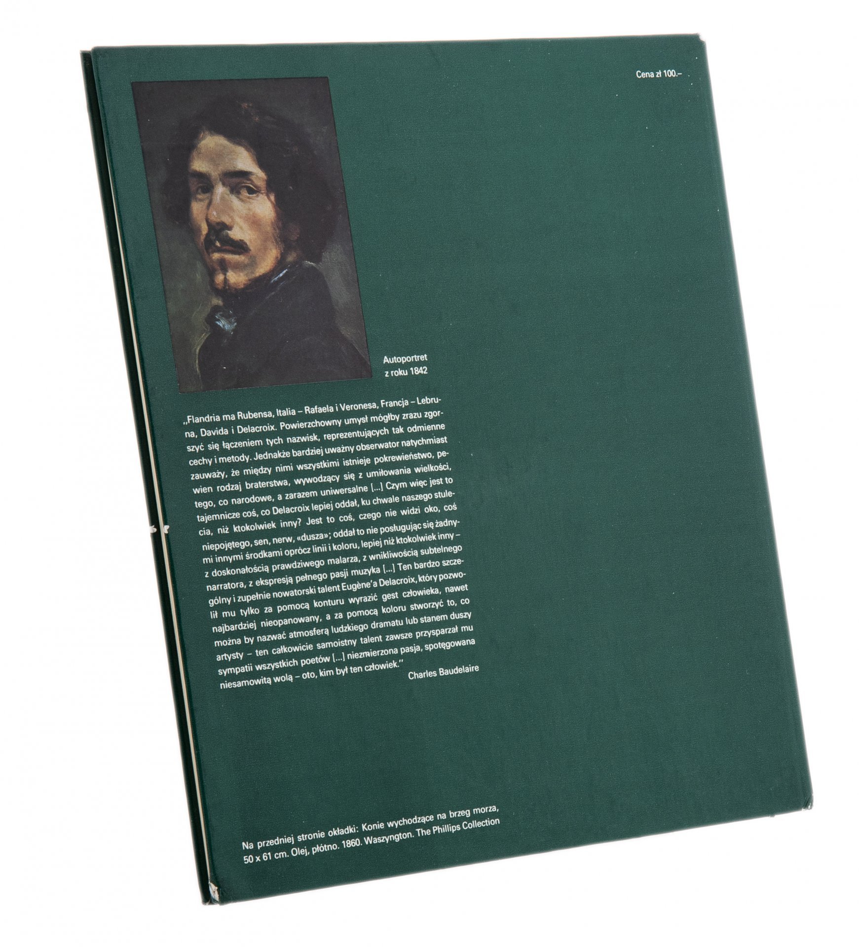 Kuno Mittelstadt "Eugène Delacroix" (на польском языке), бумага, печать, "Arkady", Варшава, Польша, 1980 г., Издательство «Arkady»