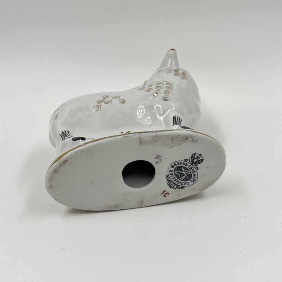 Статуэтка "Баран", Дмитровский фарфоровый завод (ДФЗ Вербилки)