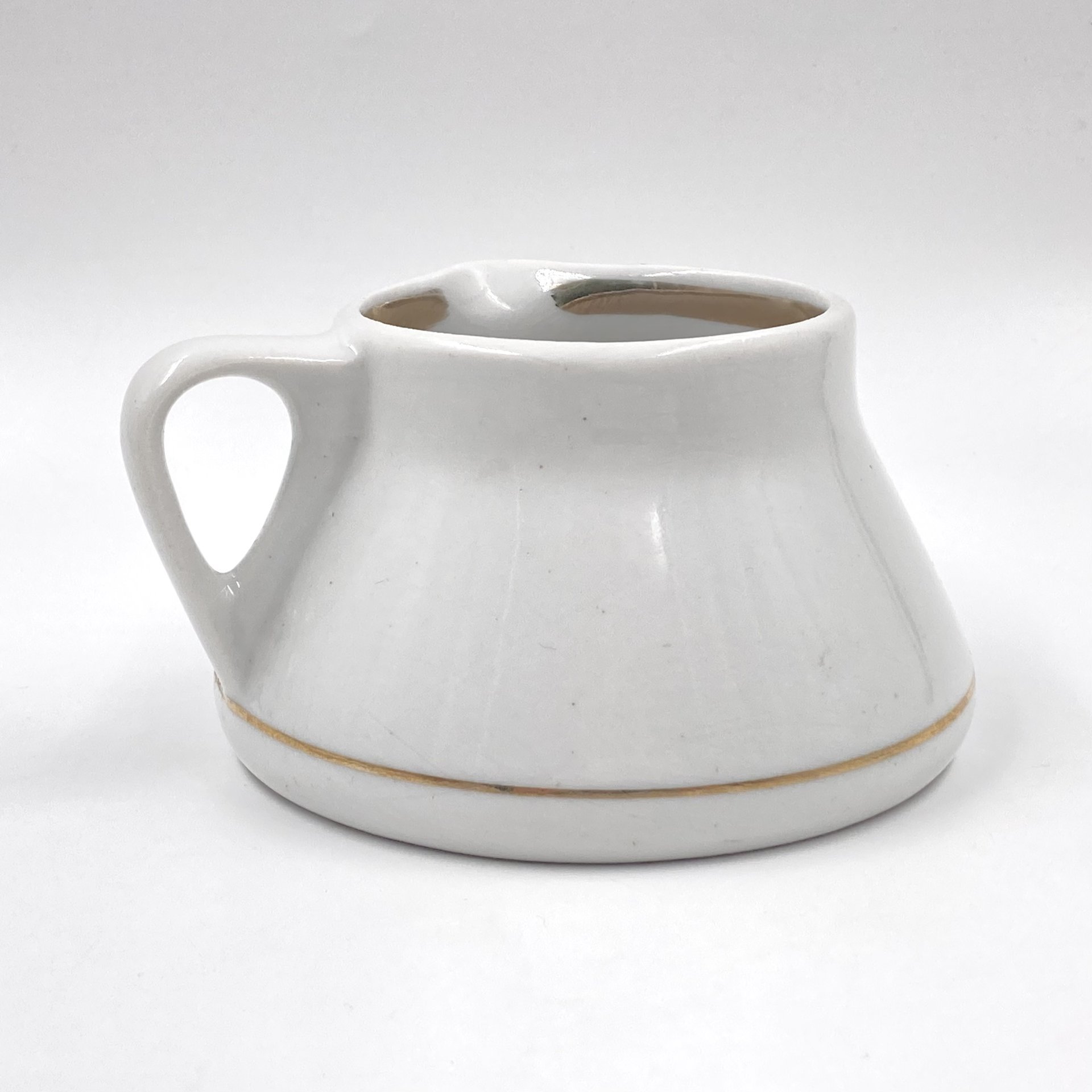 Сливочник, фарфор, золочение, Дулевский фарфоровый завод (Дулёво), 1968-1991 гг., Дулевский фарфоровый завод (Дулёво)
