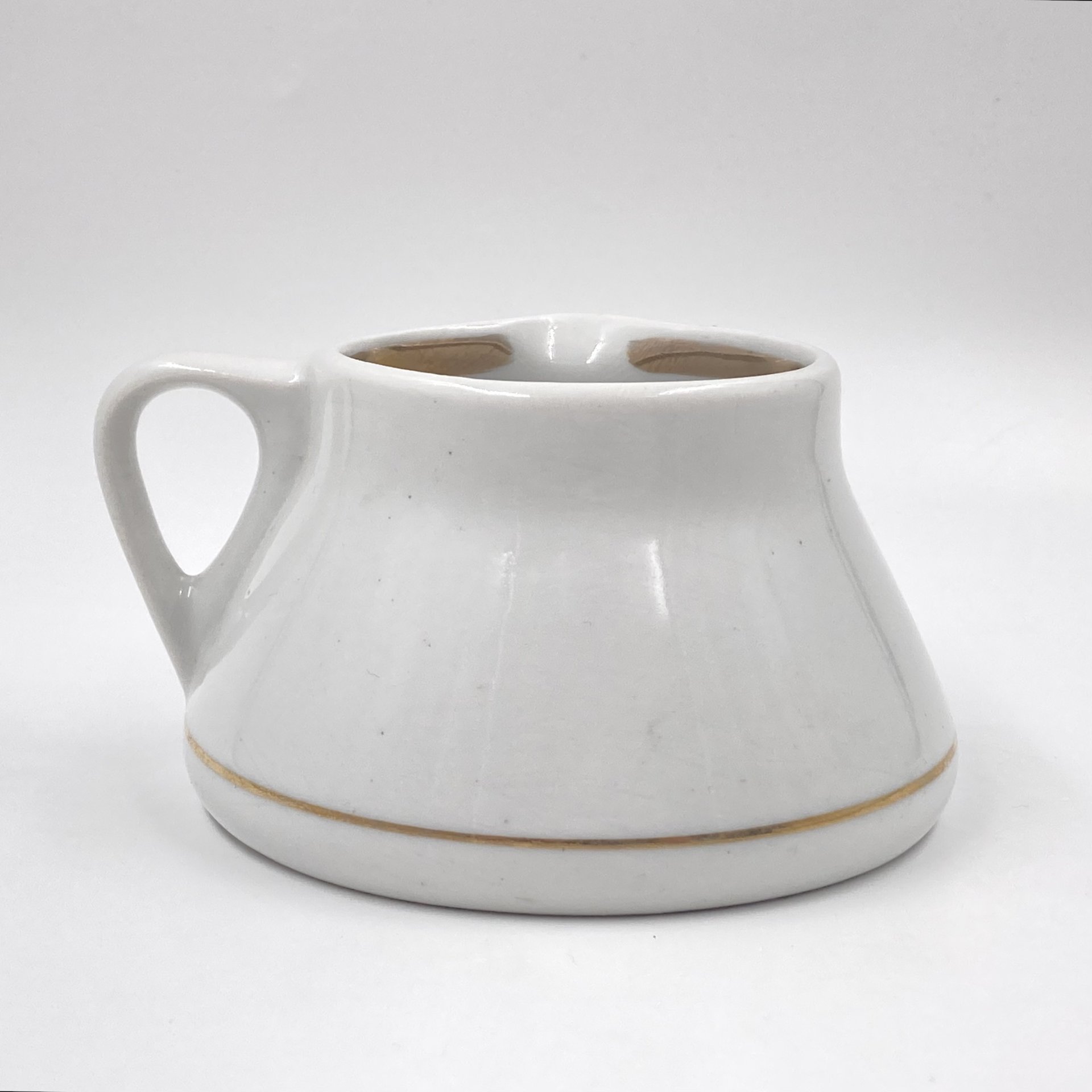 Сливочник, фарфор, золочение, Дулевский фарфоровый завод (Дулёво), 1968-1991 гг., Дулевский фарфоровый завод (Дулёво)