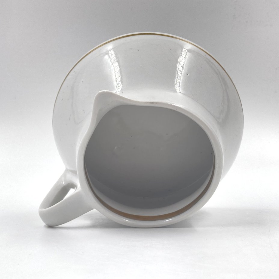 Сливочник, фарфор, золочение, Дулевский фарфоровый завод (Дулёво), 1968-1991 гг., Дулевский фарфоровый завод (Дулёво)