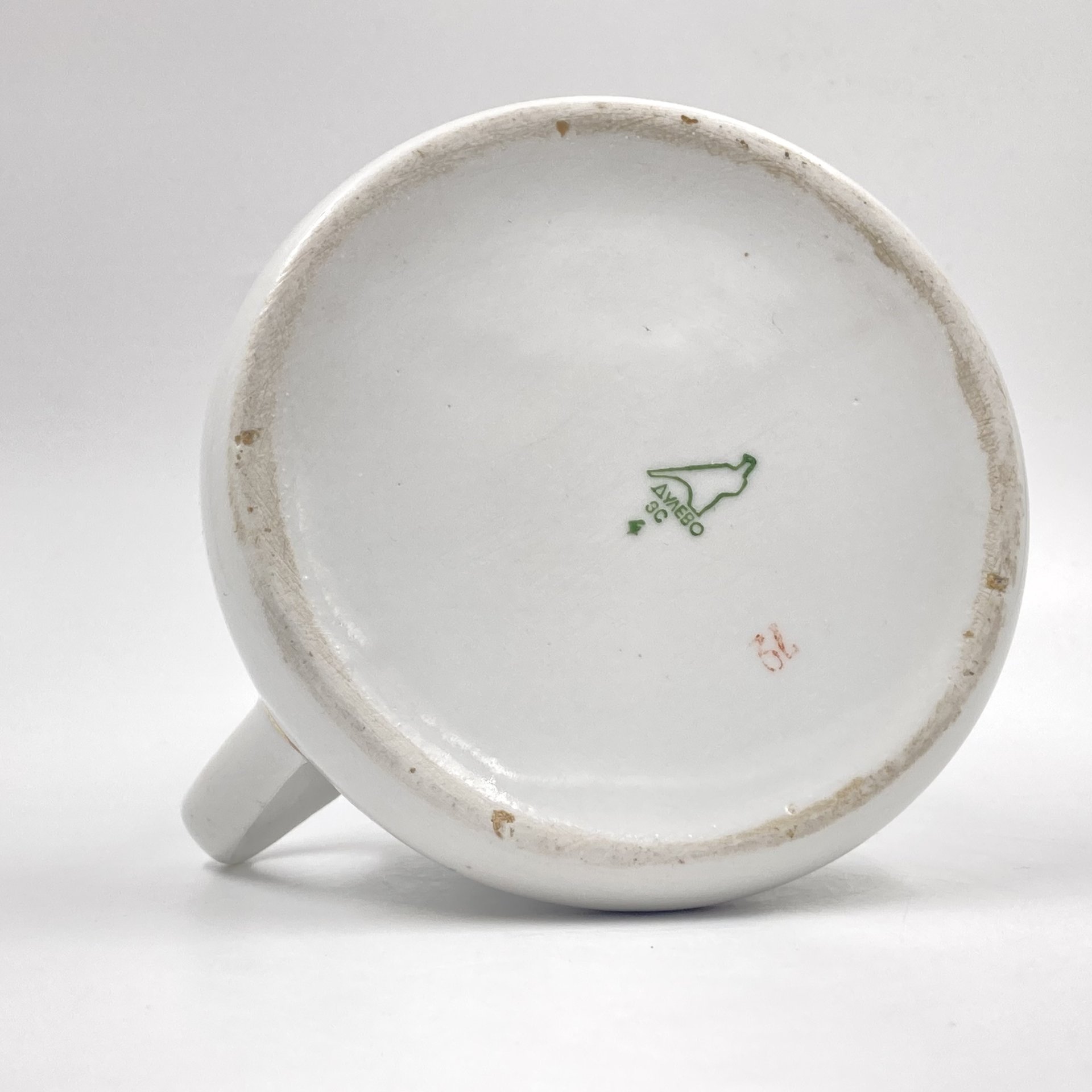 Сливочник, фарфор, золочение, Дулевский фарфоровый завод (Дулёво), 1968-1991 гг., Дулевский фарфоровый завод (Дулёво)