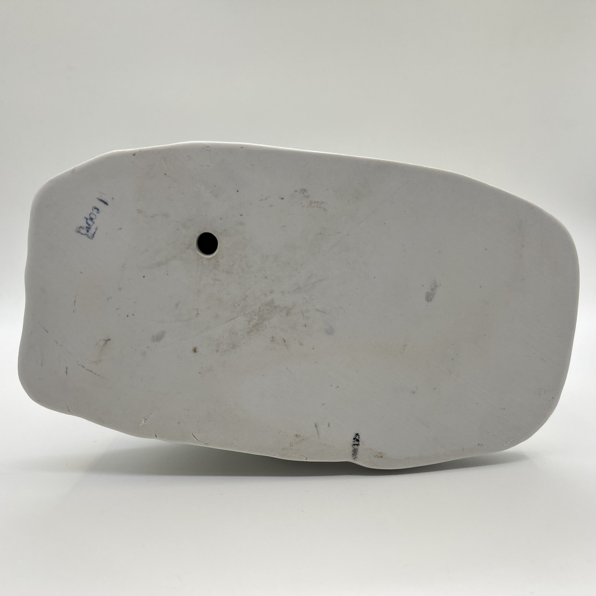 Статуэтка "Лось", скульптор Б. Я. Воробьёв (под реставрацию), фарфор, Ленинградский фарфоровый завод (ЛФЗ), СССР, 1950-1960 гг.