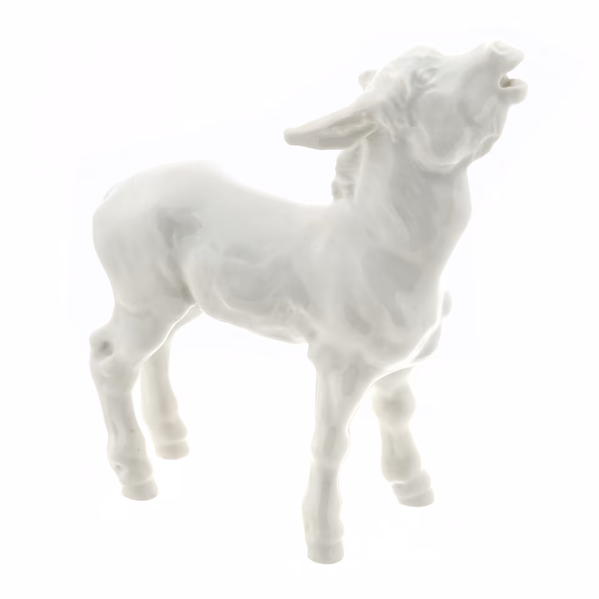 Статуэтка "Ослик", фарфор, мануфактура "Meissen" (Мейсен), Германия, 1950-1960 гг. — фото 1