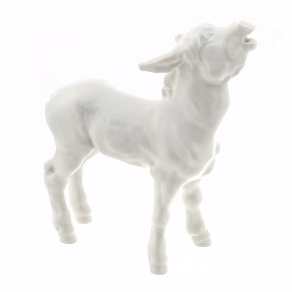 Статуэтка "Ослик", фарфор, мануфактура "Meissen" (Мейсен), Германия, 1950-1960 гг., Meissen (Мейсенский фарфор)