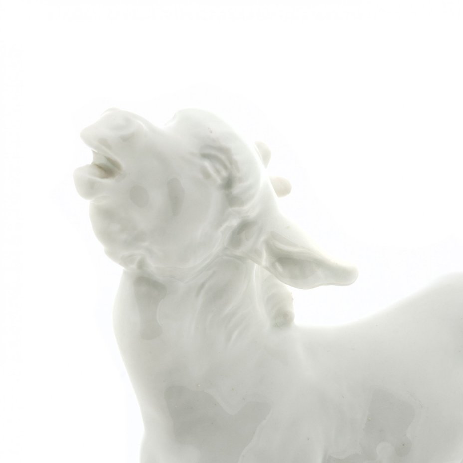 Статуэтка "Ослик", фарфор, мануфактура "Meissen" (Мейсен), Германия, 1950-1960 гг., Meissen (Мейсенский фарфор)