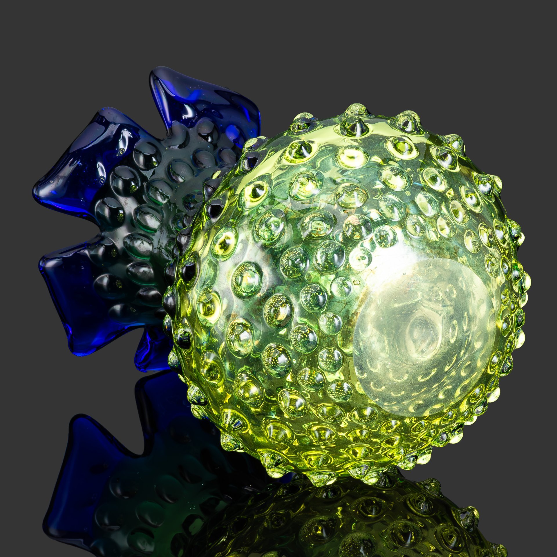 Ваза "Ананас", дизайнер Франтишек Куделка (Frantisek Koudelka), номер модели - 87286, Borské sklo