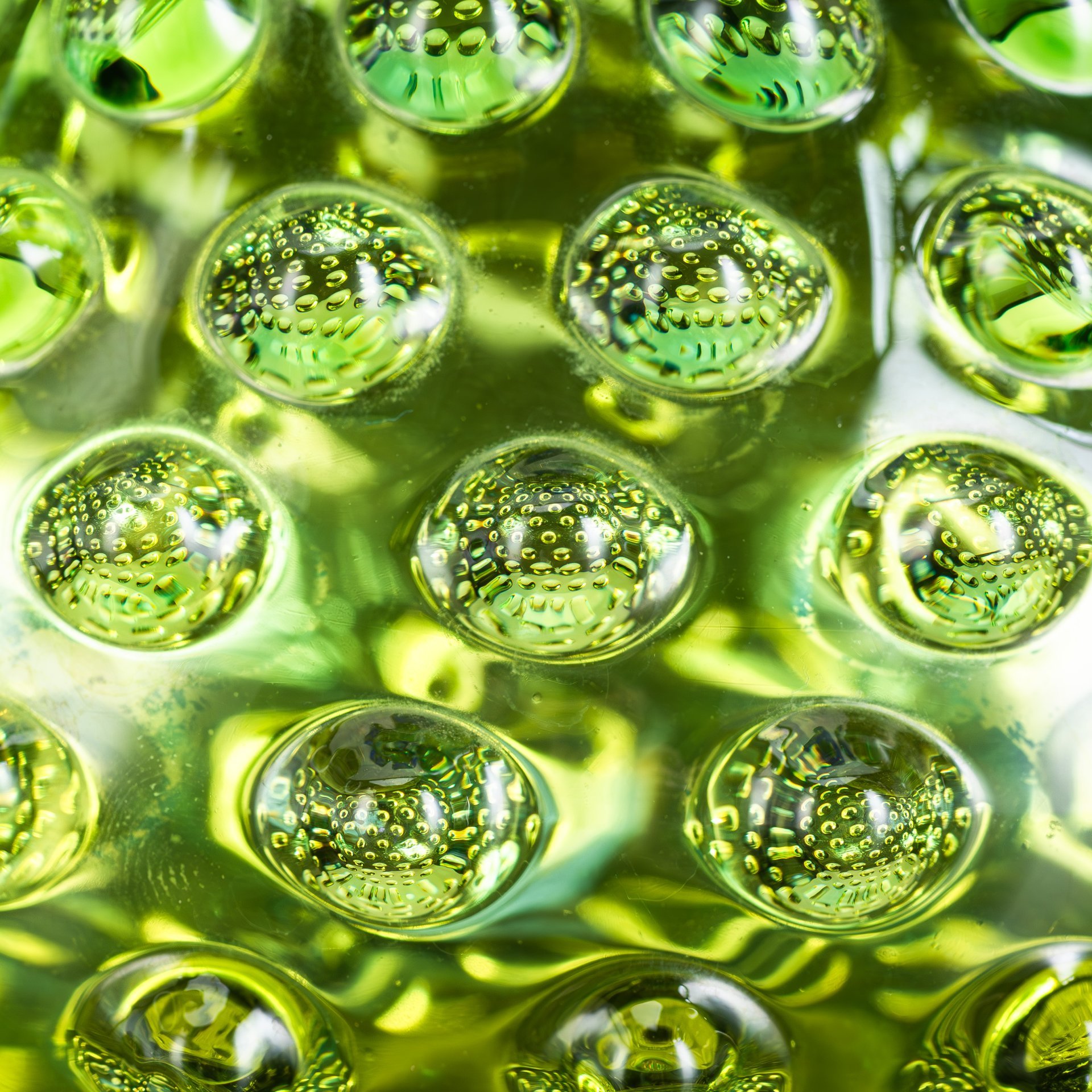 Ваза "Ананас", дизайнер Франтишек Куделка (Frantisek Koudelka), номер модели - 87286, Borské sklo