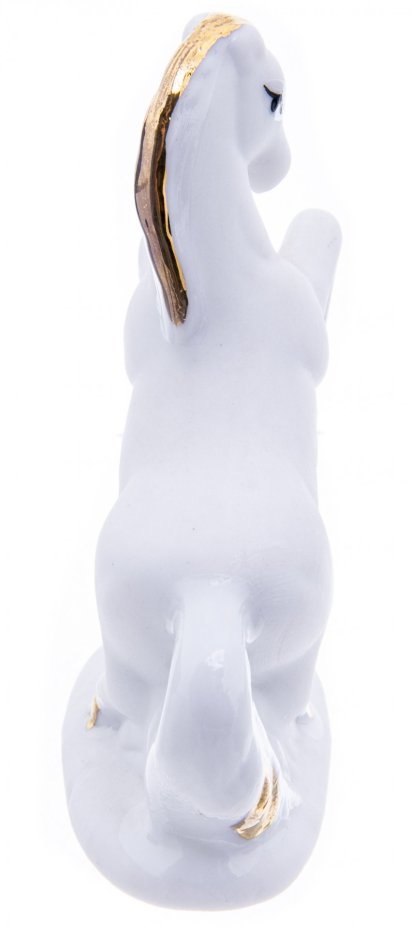 Статуэтка "Лошадь", бисквит, золочение, Китай, 2015-2020 гг.