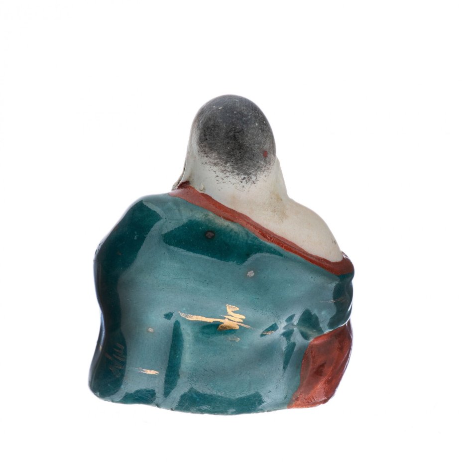 Статуэтка "Хотей" (Бог богатства), фарфор, роспись, Китай, 1950-1970 гг.