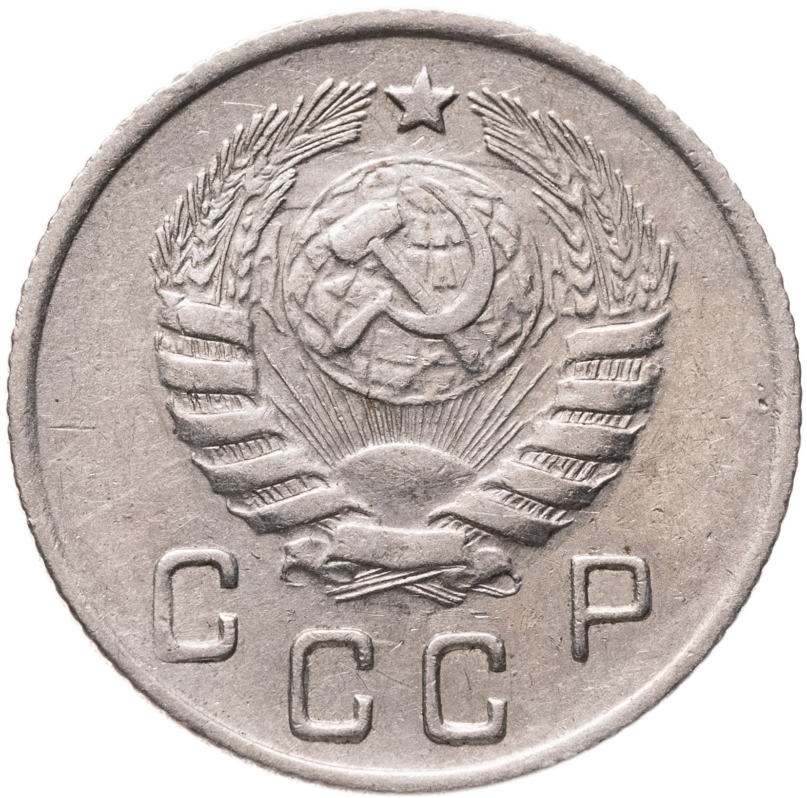 Набор из 6 стопок с рельефным декором, стекло, пресс, СССР, 1970-1990 гг.