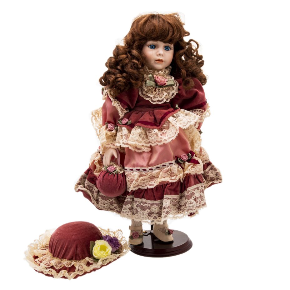 Кукла фарфоровая "Брук" в коробке, Remeco Collection