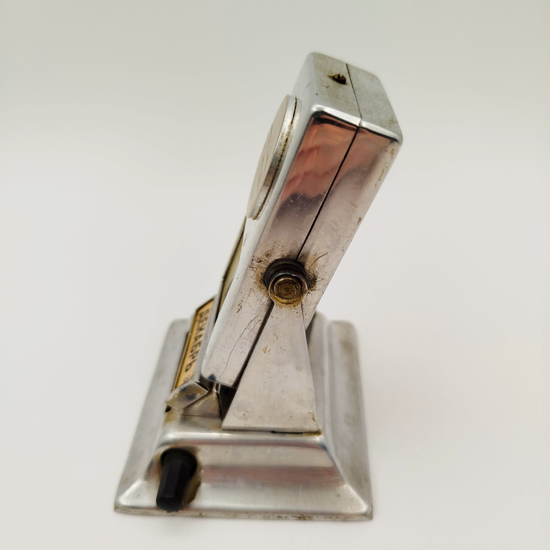 Календарь перекидной настольный (вечный) "Виды Ленинграда", алюминий, Ленинградский монетный двор (ЛМД), СССР, 1950-1960 гг.