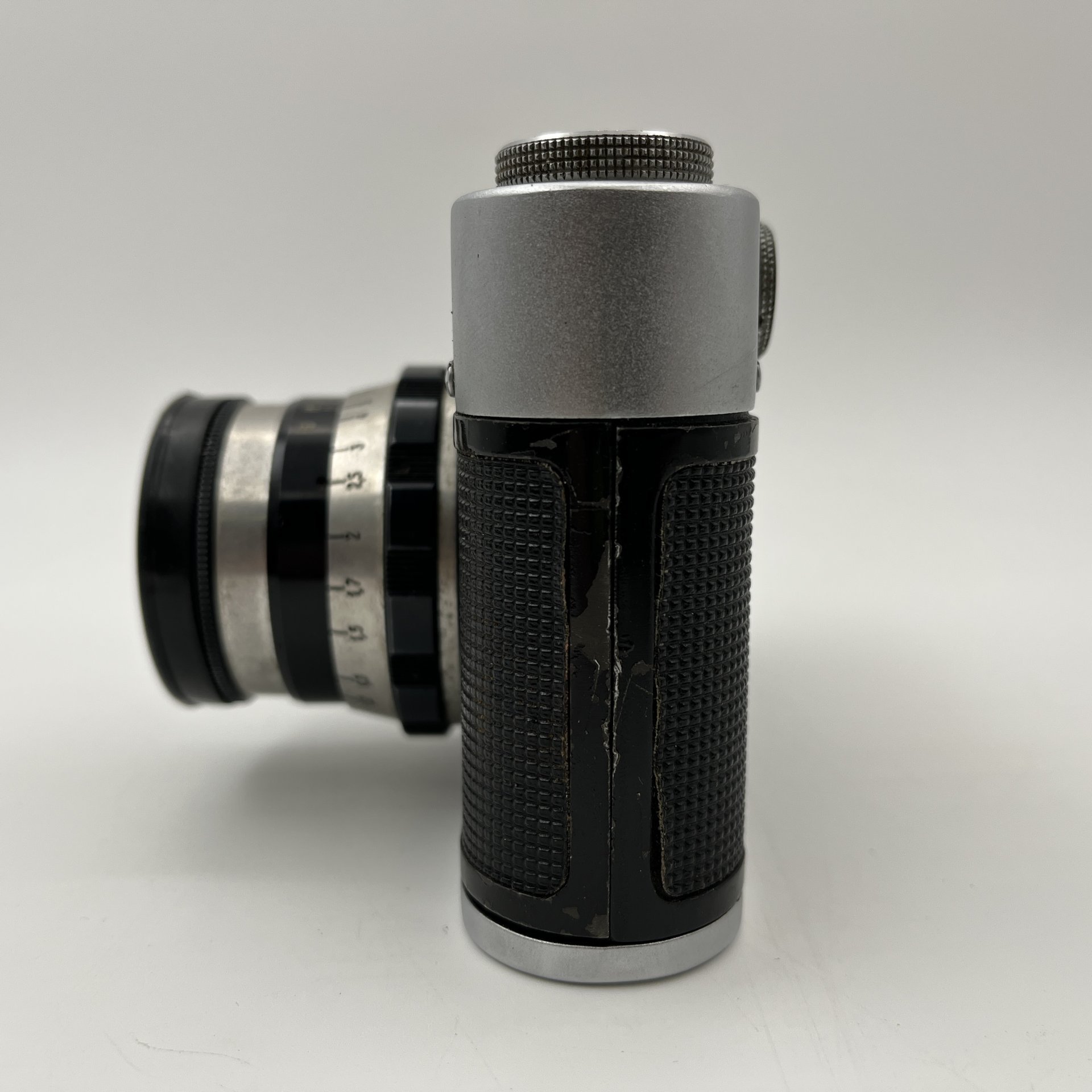 Фотоаппарат "ФЭД-3" с объективом "Индустар-61 Л/Д" в кофре, металл, пластик, стекло, кожа, Харьковский машиностроительный завод им. Дзержинского (ФЭД), СССР, 1961-1979 гг.