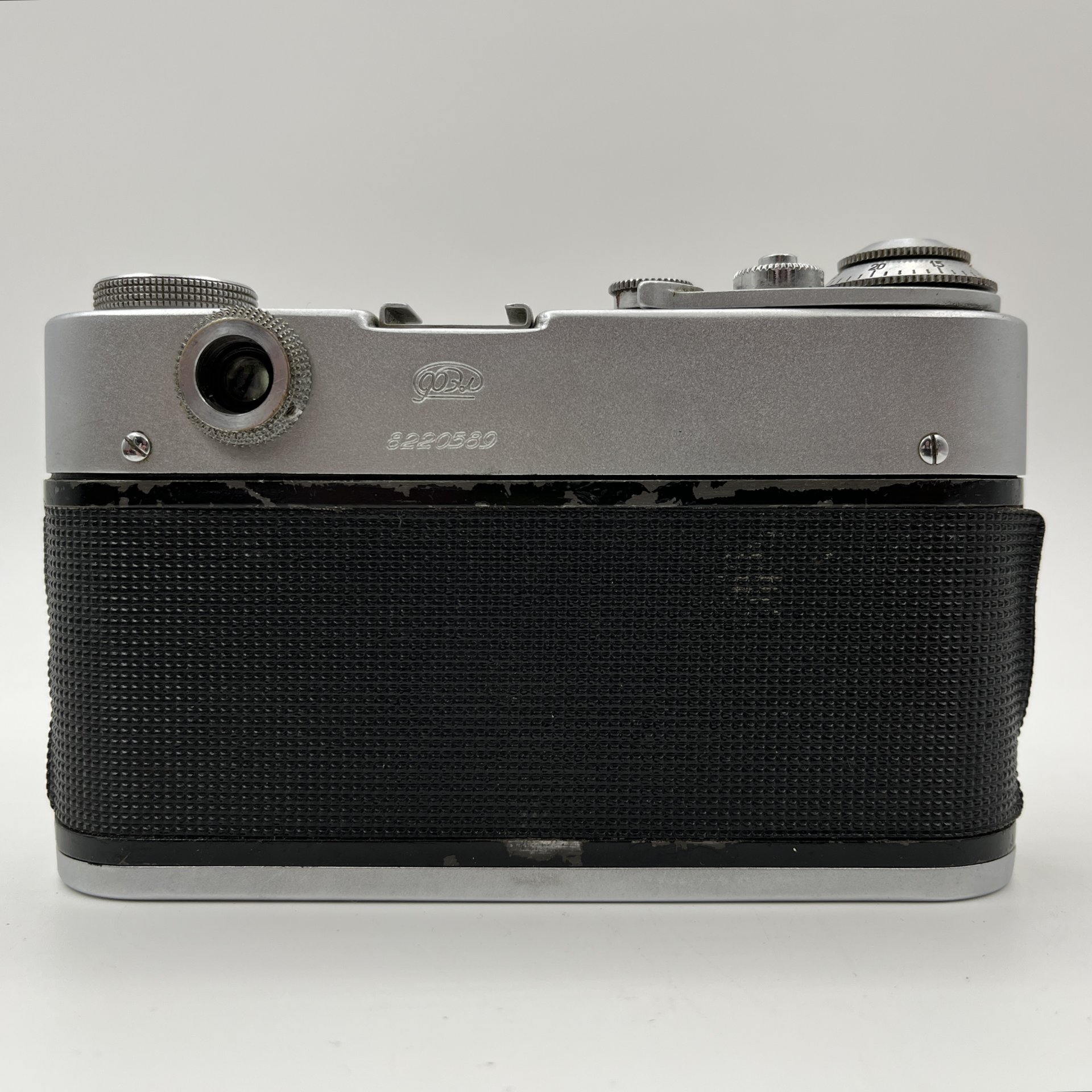 Фотоаппарат "ФЭД-3" с объективом "Индустар-61 Л/Д" в кофре, металл, пластик, стекло, кожа, Харьковский машиностроительный завод им. Дзержинского (ФЭД), СССР, 1961-1979 гг.