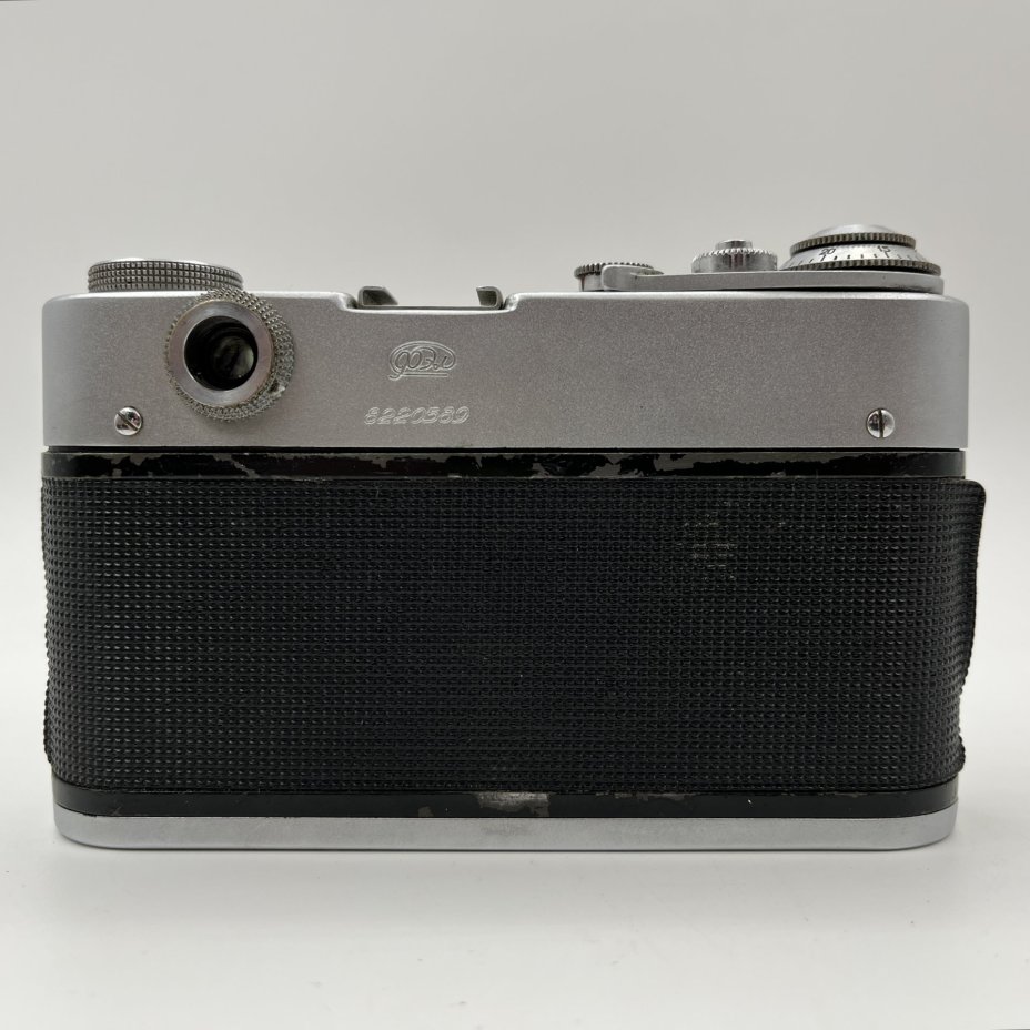 Фотоаппарат "ФЭД-3" с объективом "Индустар-61 Л/Д" в кофре, металл, пластик, стекло, кожа, Харьковский машиностроительный завод им. Дзержинского (ФЭД), СССР, 1961-1979 гг.