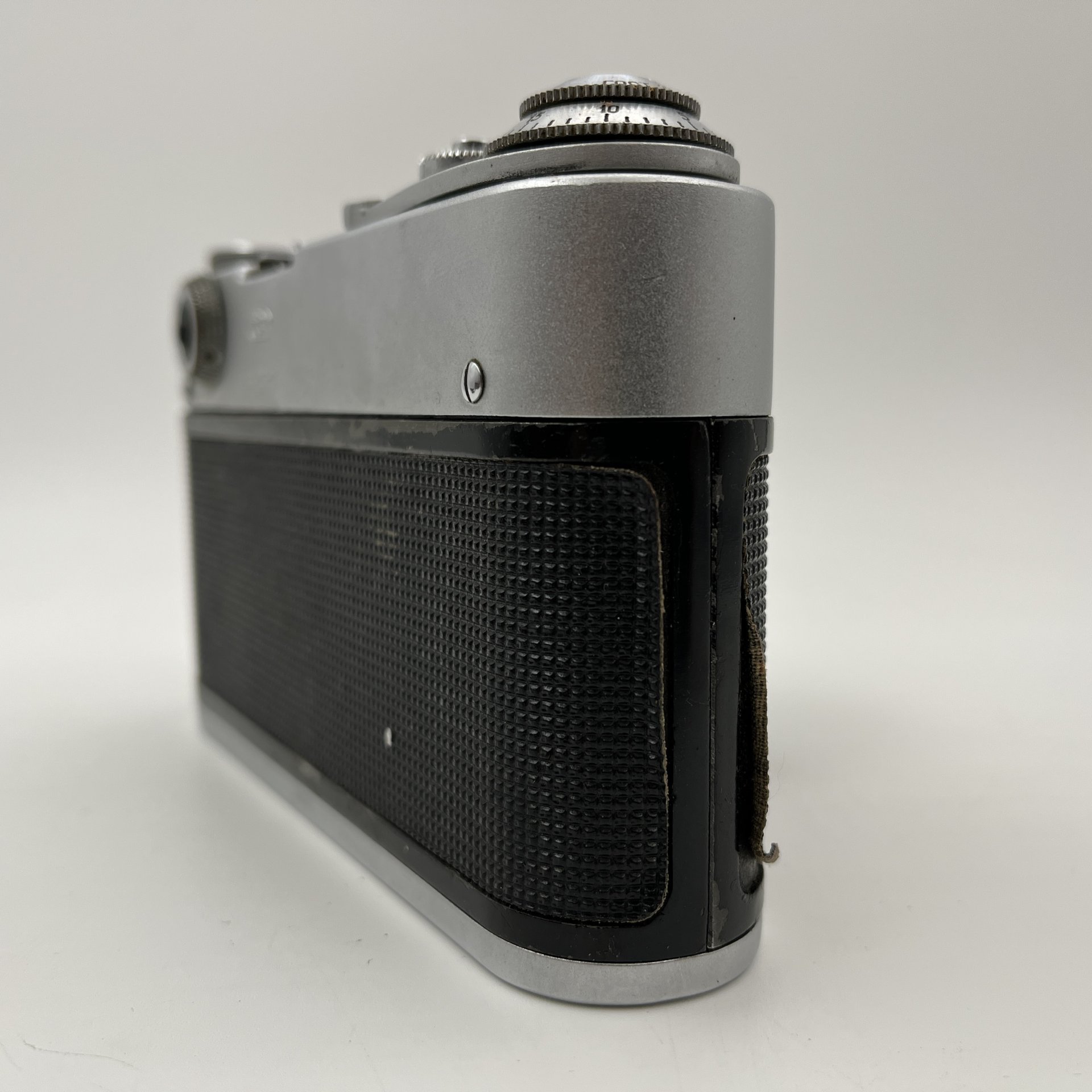 Фотоаппарат "ФЭД-3" с объективом "Индустар-61 Л/Д" в кофре, металл, пластик, стекло, кожа, Харьковский машиностроительный завод им. Дзержинского (ФЭД), СССР, 1961-1979 гг.