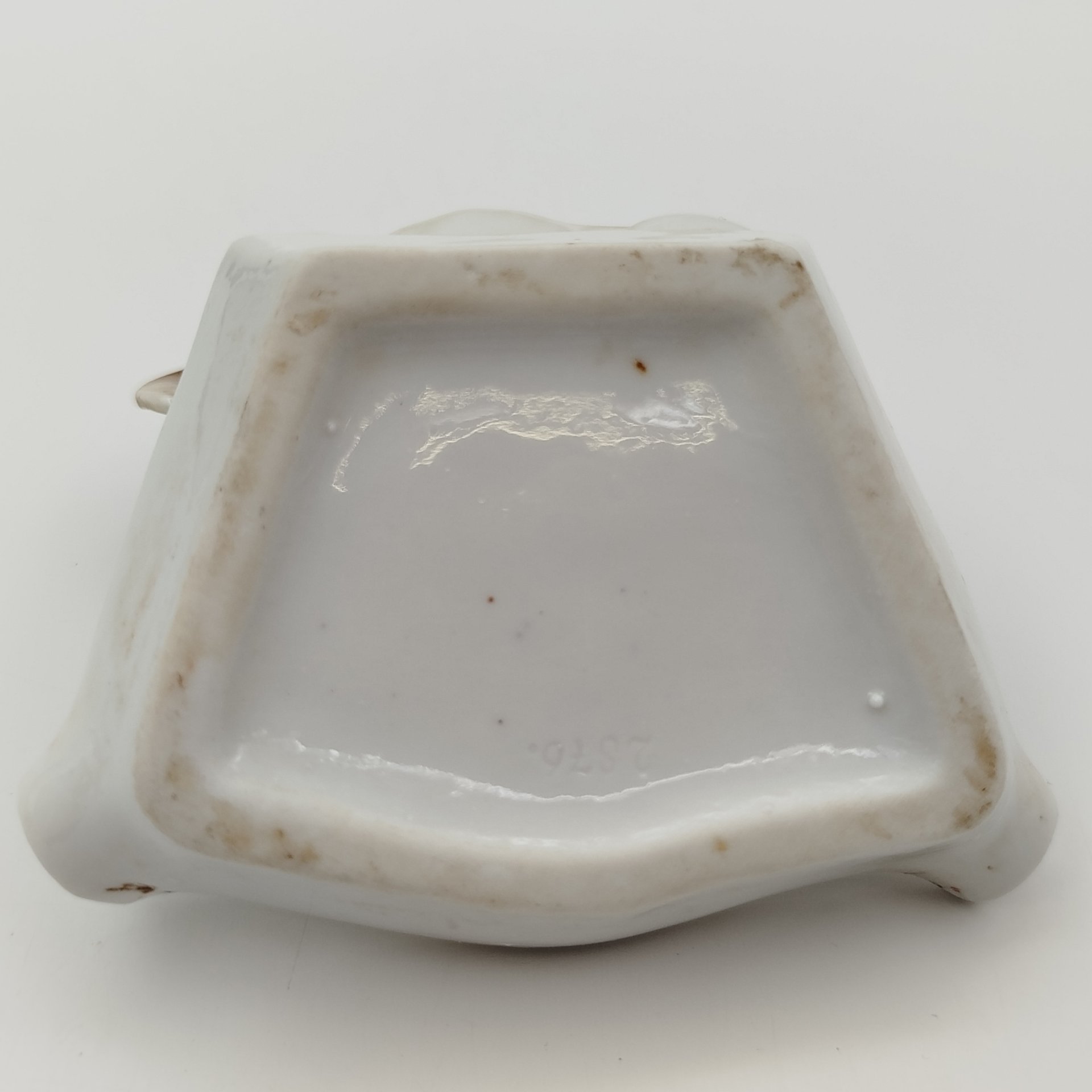 Пепельница "Такса", фарфор, роспись, Западная Европа, 1960-1990 гг.