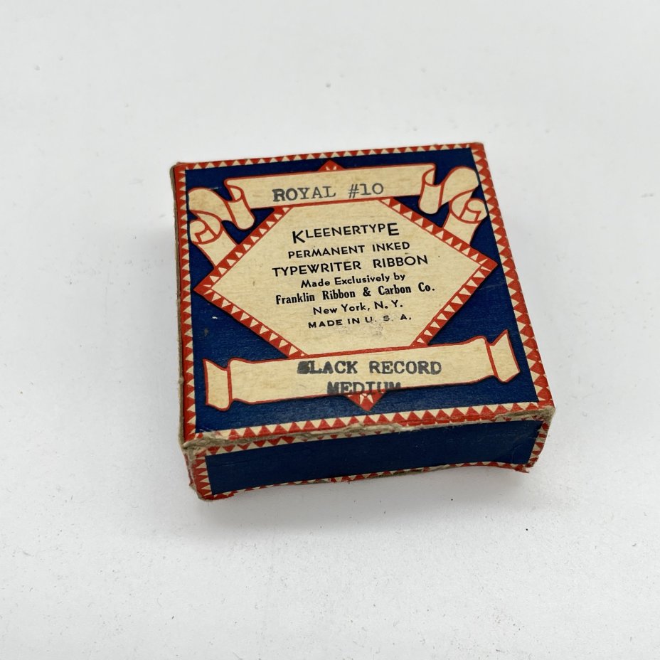 Лента для печатной машинки Franklin Ribbon & Carbon Co. в оригинальной упаковке